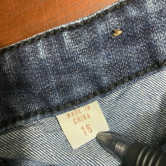 Coldwater Creek Jeans Womens Plus Size 16 Medium Wash High Waisted Straight Leg - Picture 4 of 10